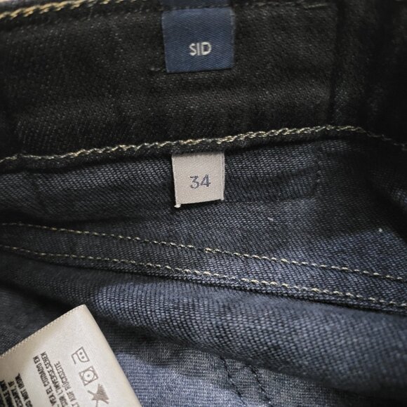 Citizens of Humanity SID Jeans Men's 34 Dark Wash Straight Leg Minimalist Vibe - Picture 4 of 11